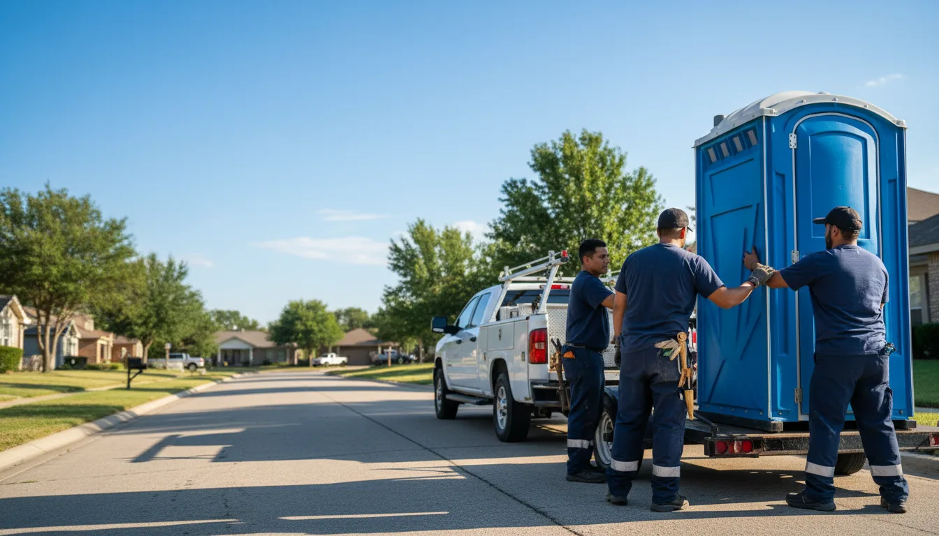 Portable Toilet Rental in Edinburg, PA near me